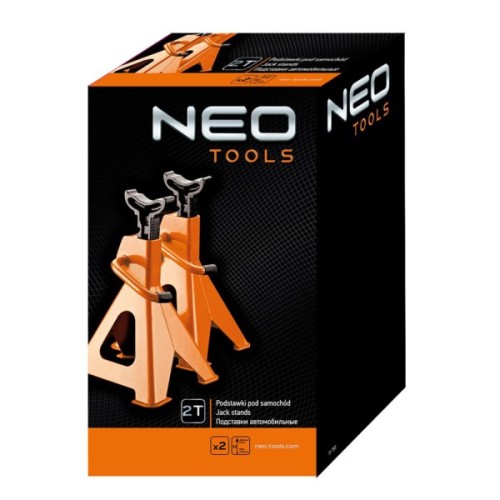 Домкрат Neo Tools підпора, до 2т, 278-423мм, 2шт (11-751)