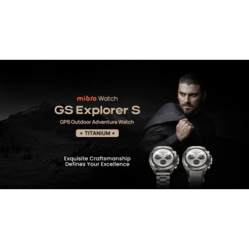 Смарт-годинник Mibro GS Explorer S 48mm Titan XPAW023FT (XPAW023FT)
