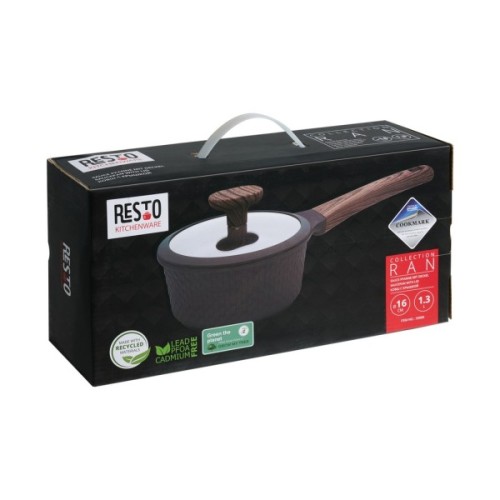 Ківш Resto Ran чорний 16 см 1,3 л (93900)