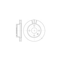 Гальмівний диск REMSA 6097.10