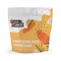 Їжа швидкого приготування Food Mission Каша кукурудзяна з пармезаном 100 г (fm.30351)