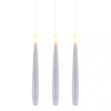 Ялинкова іграшка Novogod`ko Набір свічок, що літають;LED 15 см, 3 шт з пультом (974446)