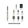 Стайлер Cecotec Bamba CeramicCare 8in1 AirGlisse Gyro Champagne (A01_EU01_112528)