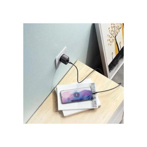 Зарядний пристрій Ugreen USB-C PD25W + cable USB-C to USB-C 2.0m CD250 black (50581)