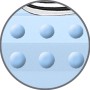 Олівець механічний Faber-Castell Grip 2010 Sky Blue, колір корпусу блакитний, 0,7 мм (32672)