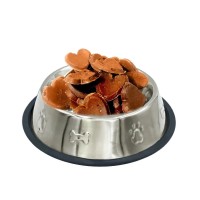 Ласощі для собак Lucky Star Качине в'ялене м'ясо у формі серця ≈4 см 500 г (4820112458140)