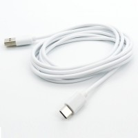 Дата кабель USB 2.0 AM to USB-C 2.0m white Dengos (PLS-TC-2M-WHITE)