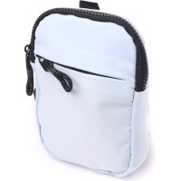 Сумка Vintage Слінг для подорожей з текстилю Блакитна (22868)