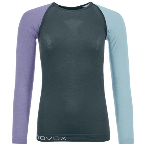 Термокофта Ortovox 120 Comp Light Long Sleeve Wmn dark arctic grey - L - темно-сірий (025.001.1236)