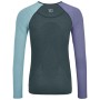 Термокофта Ortovox 120 Comp Light Long Sleeve Wmn dark arctic grey - L - темно-сірий (025.001.1236)