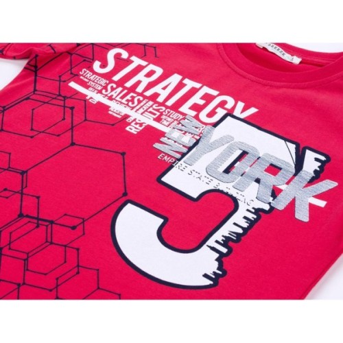 Футболка дитяча Breeze "STRATEGY" (10152-128B-red)