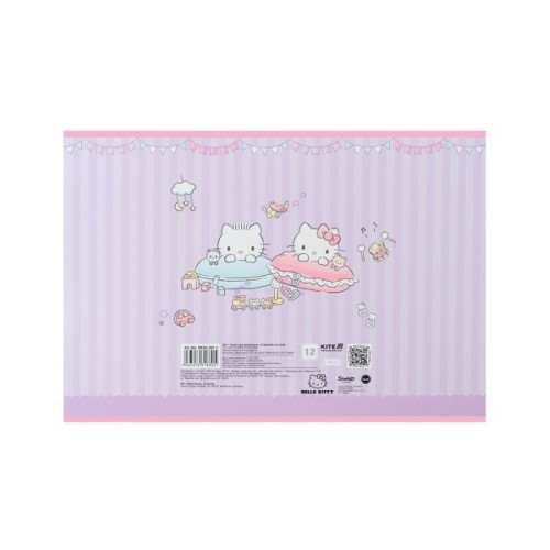 Альбом для малювання Kite Hello Kitty, 12 аркушів (HK25-241-1)