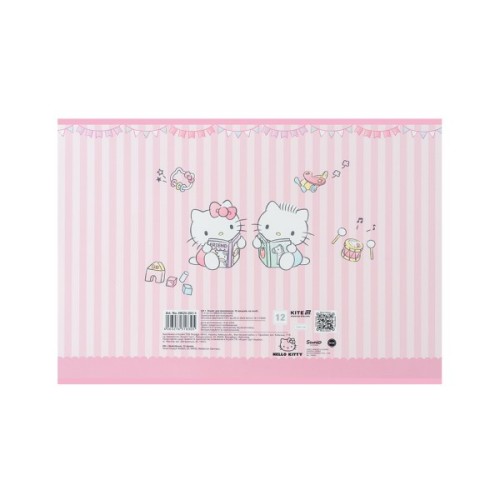 Альбом для малювання Kite Hello Kitty, 12 аркушів (HK25-241-1)