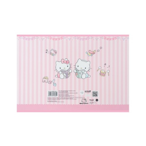 Альбом для малювання Kite Hello Kitty, 12 аркушів (HK25-241-1)