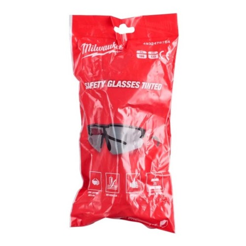 Захисні окуляри Milwaukee поліпшені, затемнені (4932478764)