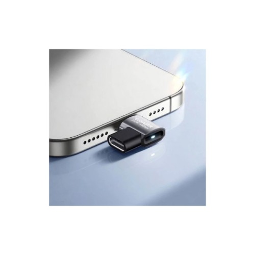Перехідник USB-C F to USB-C M USB 4.0 40Gbps 240W 90° corner Essager (EOTG7-YH0G-P)