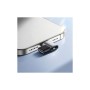 Перехідник USB-C F to USB-C M USB 4.0 40Gbps 240W 90° corner Essager (EOTG7-YH0G-P)