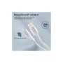 Дата кабель USB 2.0 AM to Lightning 2.0m 2A xCord-Ai200 white Promate (xcord-ai200.white)