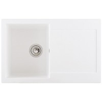 Мийка кухонна Interline VEGA white