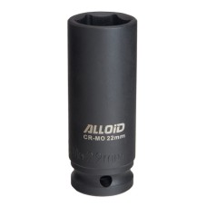 Торцева головка Alloid ударна, глибока, 1/2", 22мм (GUG-51122)