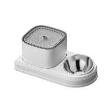 Універсальний посуд для тварин Lapka Фонтан з годівницею 2в1 (WF072) Універсальний посуд для тварин Lapka Фонтан з годівницею 2в1 (WF072)