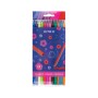 Олівці кольорові Kite Flower пластикові, 12 кольорів (K24-049-1)