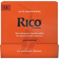 Тростина для саксофона D'Addario Rico - Alto Sax #1.5 - 25 Pack (RJA0115-B25)