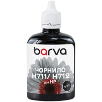 Чорнило Barva HP 711/712 100ml BK, pigment (H711-853)