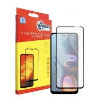 Скло захисне Dengos Full Glue Motorola E15/G35 Black (TGFG-421)