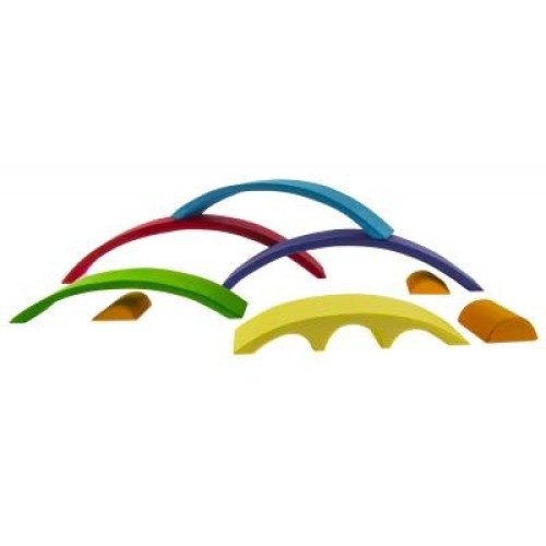 Конструктор Nic деревянный Мост радужный (NIC523332)