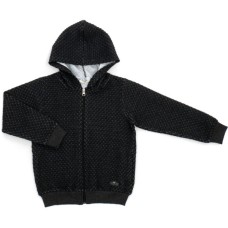 Кофта дитяча Breeze на блискавці (19212-128B-black)