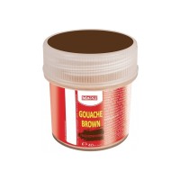 Гуашеві фарби Maxi 40 мл, коричнева (MX60154)