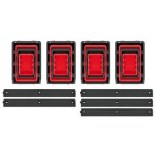 Ящик для інструментів Kistenberg набір ємностей з підвісною штангою, 580*235*130, KST16 (KST16)