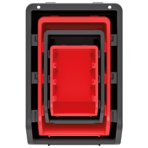 Ящик для інструментів Kistenberg набір ємностей з підвісною штангою, 580*235*130, KST16 (KST16)