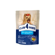 Сухий корм для собак Club 4 Paws Premium для малих та мініатюрних порід з лососем 900 г (4820269145269)