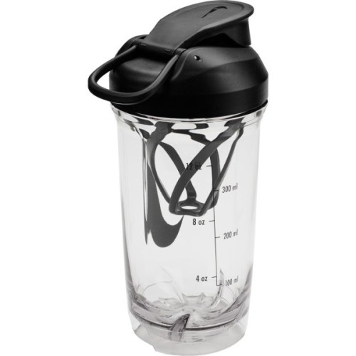 Пляшка для води Nike TR RECHARGE SHAKER BOTTLE 16 OZ N.101.2242.988.16 прозорий, чорний 470 мл (887791805607)