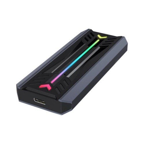 Кишеня зовнішня Dynamode M.2 SSD NVMe/SATA to USB-C USB 3.2 Gen2 tool-free (DM-CAD-SSD16)