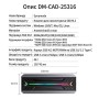 Кишеня зовнішня Dynamode M.2 SSD NVMe/SATA to USB-C USB 3.2 Gen2 tool-free (DM-CAD-SSD16)