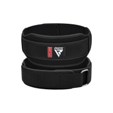 Атлетичний пояс RDX RX5 Double Belt неопреновий Black S (WBD-RX5B-S) Атлетичний пояс RDX RX5 Double Belt неопреновий Black S (WBD-RX5B-S)