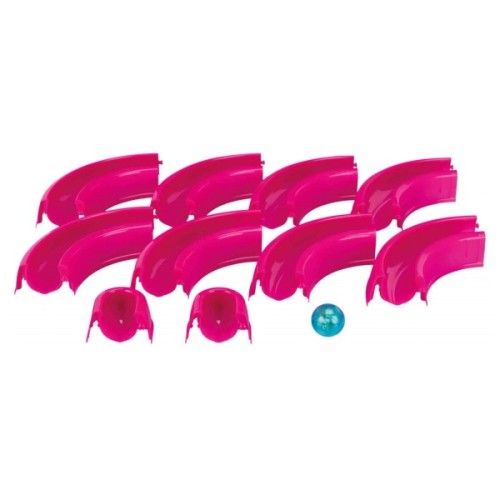 Іграшка для котів Trixie Ball Race Змійка-вісімка з м'ячиком 65x31 см (рожева) (4011905414133)