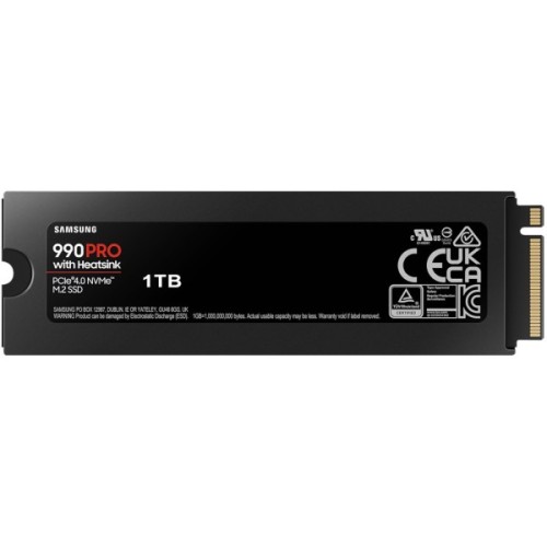 Накопичувач SSD M.2 2280 1TB 990 PRO with Heatsink Samsung (MZ-V9P1T0CW)
