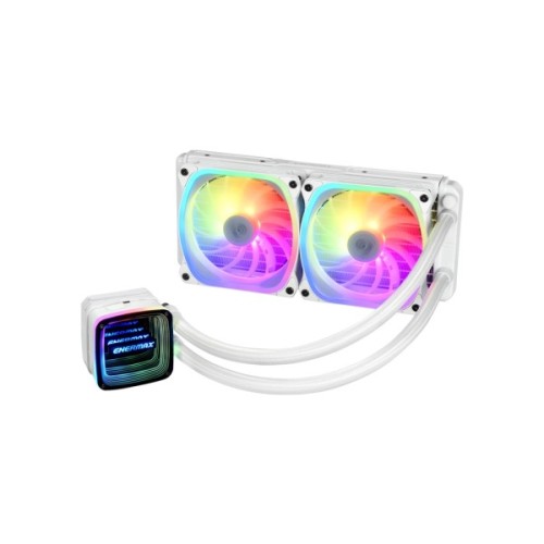 Система рідинного охолодження Enermax Aquafusion ADV 240 White ARGB (ELC-AQFA240-SQA-W)