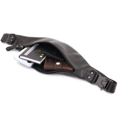 Сумка Shvigel Шкіряна Чорна (23136)