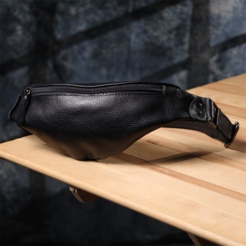 Сумка Shvigel Шкіряна Чорна (23136)