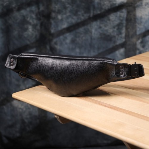 Сумка Shvigel Шкіряна Чорна (23136)