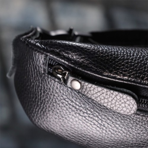 Сумка Shvigel Шкіряна Чорна (23136)