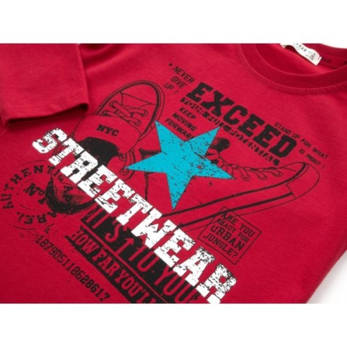Кофта дитяча Breeze "STREETWEAR" (13822-140B-red)