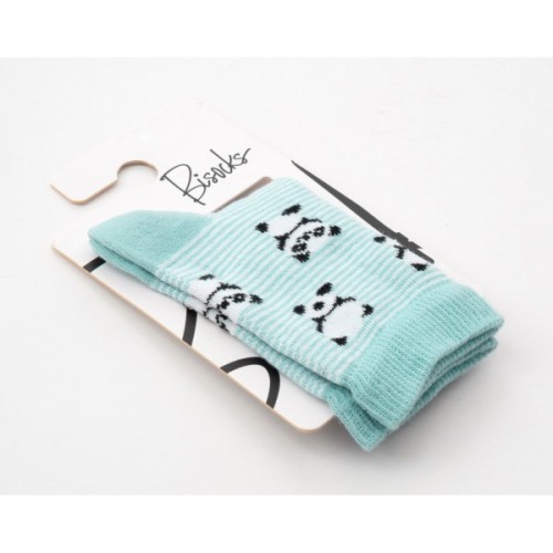 Шкарпетки дитячі Bibaby з пандами (68257-5-green)