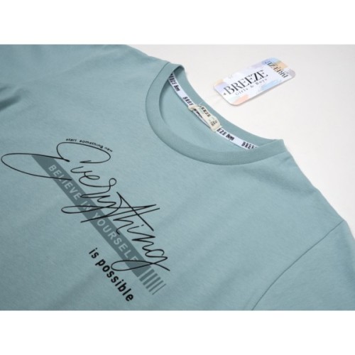 Футболка дитяча Breeze Everything (21715-164B-mint)