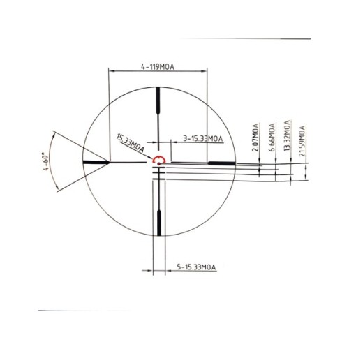 Оптичний приціл Konus SIGHT-PRO PTS2 3x30 (призматичний) (7203)